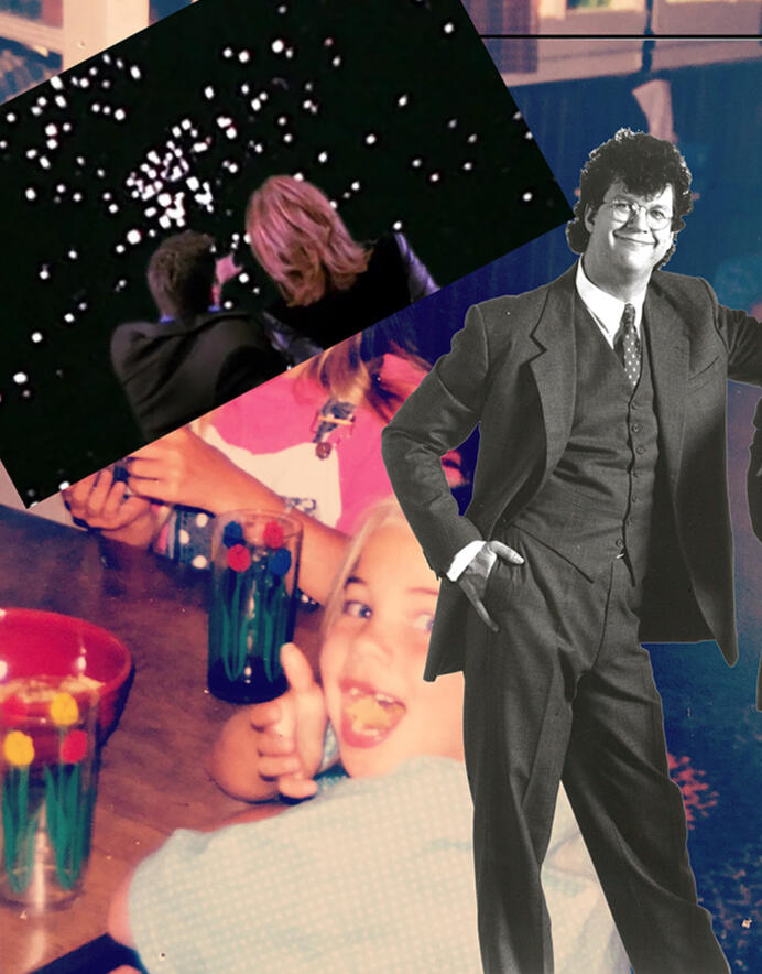 "I can see their hands, the table, the condiments" — Poetry, Peach Mag, 2018